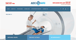 Desktop Screenshot of adcmri.com